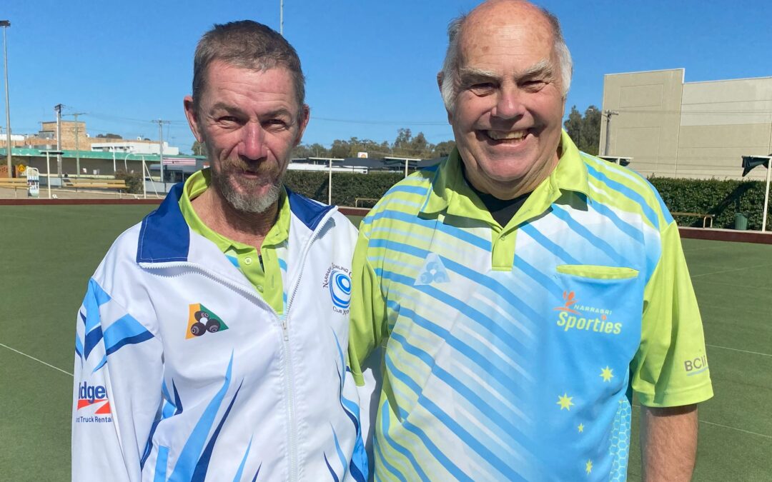 Dave Dewar wins Narrabri Bowling Club’s consistency singles