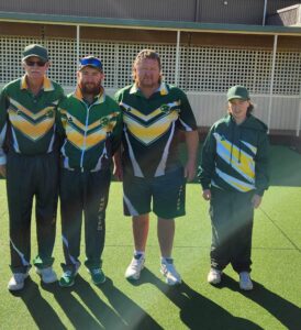 Steve Berger, Jay Hall, Brett Pillar and Brock Allen