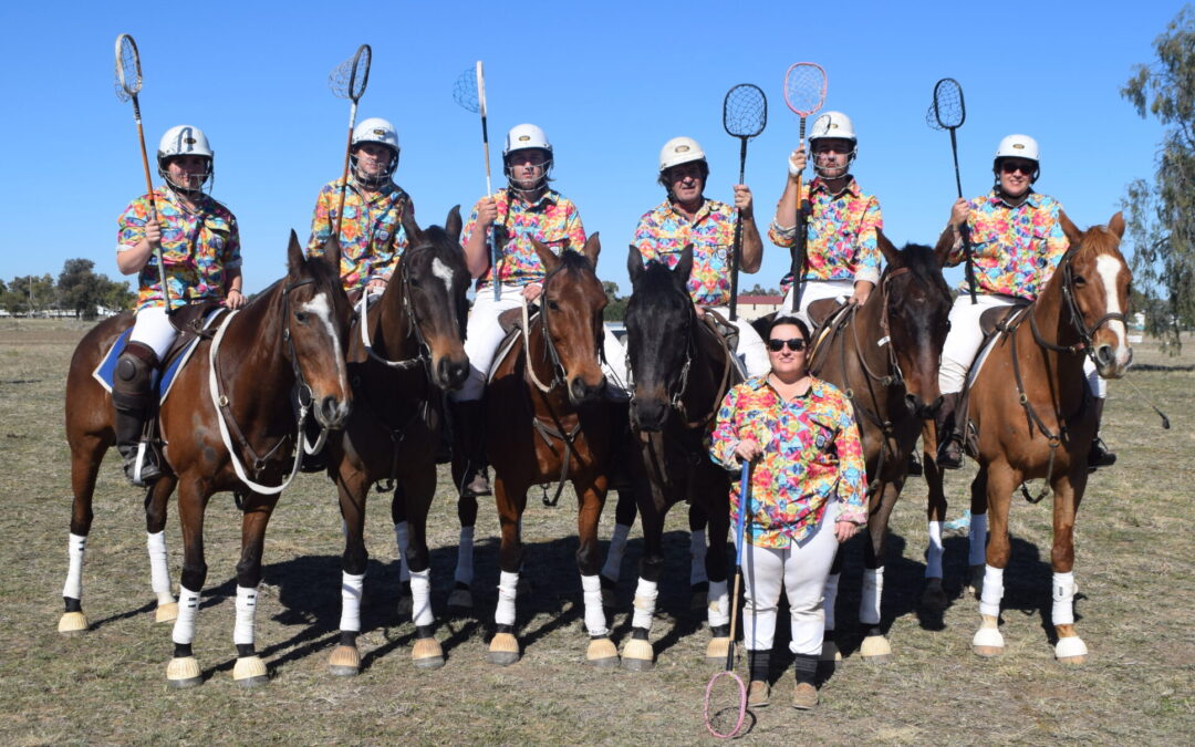 Cubbaroo polocrosse players making an invisible issue impossible to ignore