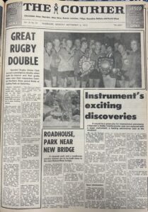 A historic double premiership for the Blue Boars in 1973.