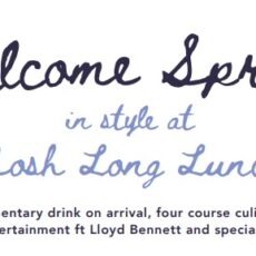 Iconic Nosh Long Lunch is back with a spring theme