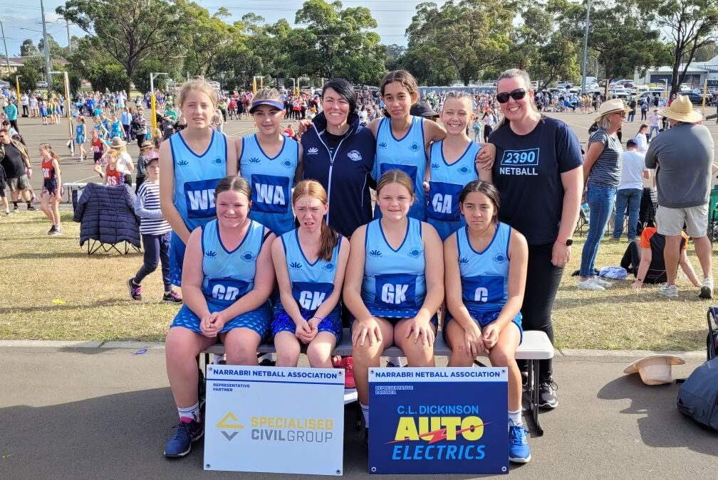 Narrabri Netball players take on Junior State Titles
