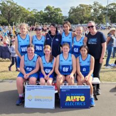 Narrabri Netball players take on Junior State Titles