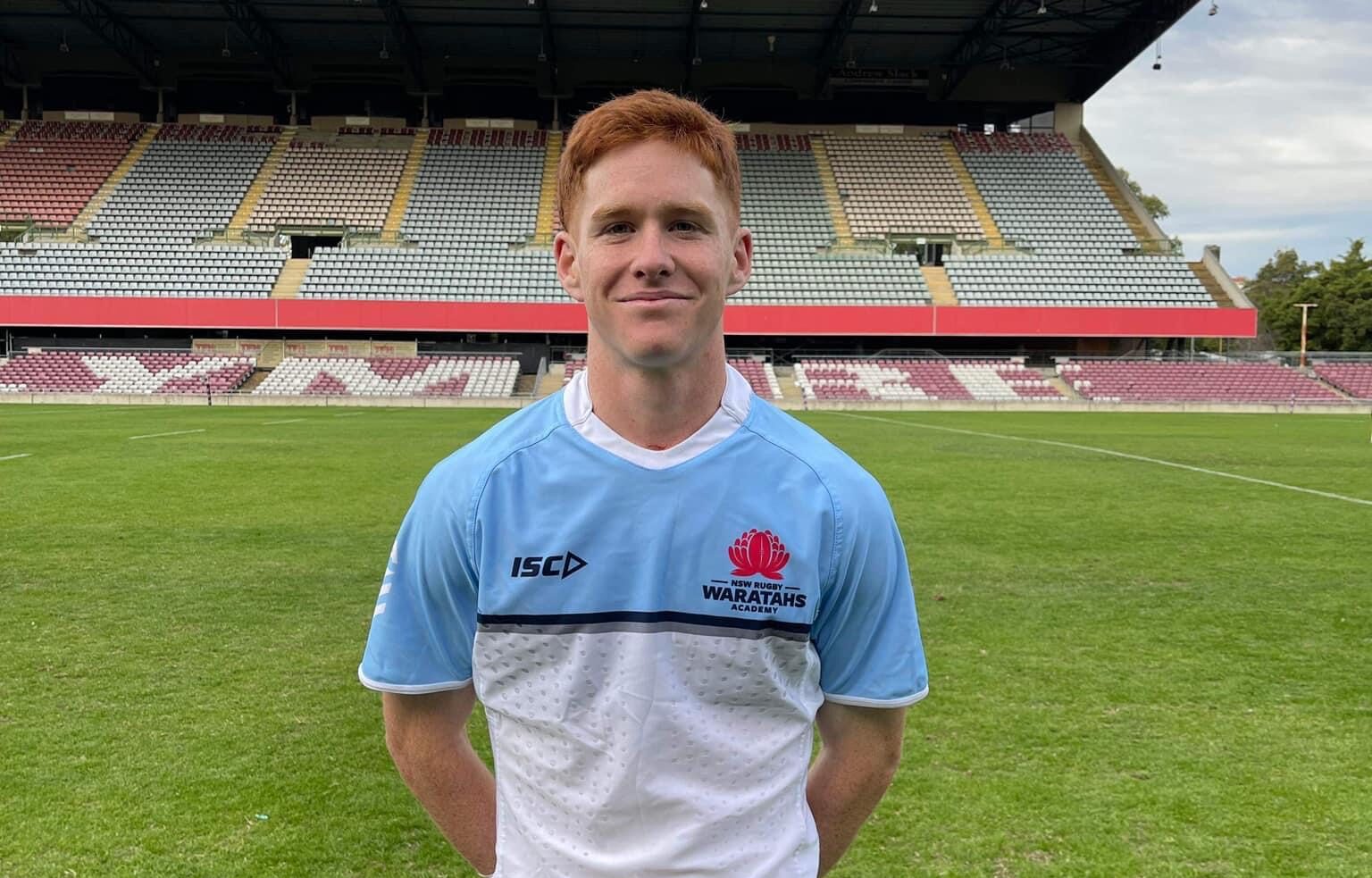 Sid Harvey lines up for NSW Waratahs junior team