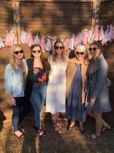 Norma with her granddaughters Karlee, Rahni, Sarah and Amee.