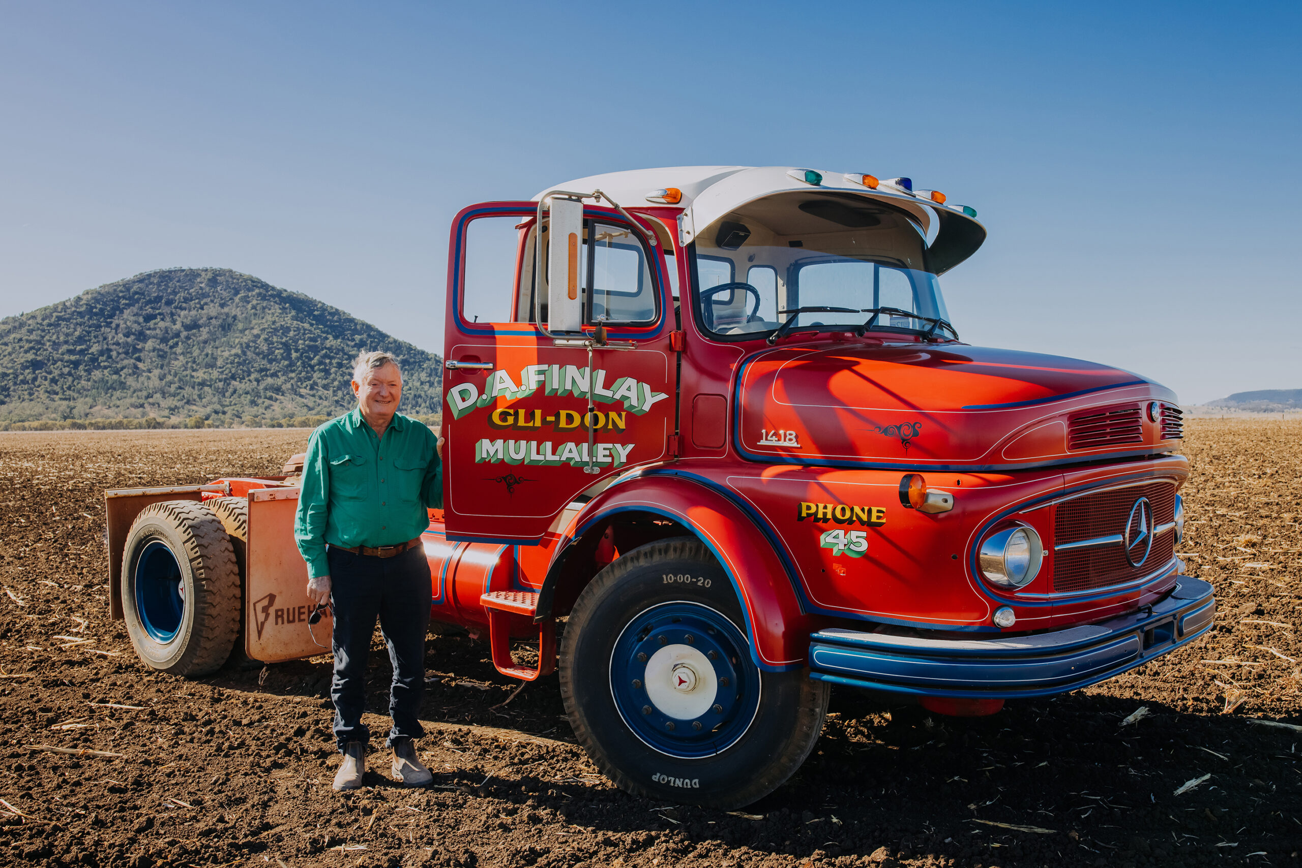 Donny’s first truck bought at first AgQuip