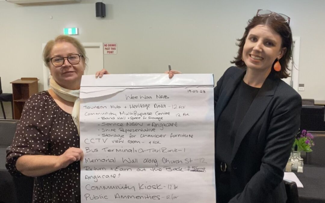 $2.5 million question: What do residents want to do with Wee Waa CBD grant funding?
