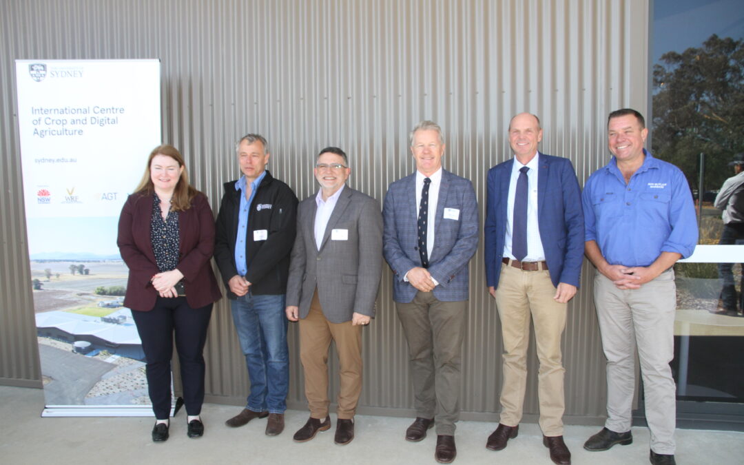 High tech opening for $15m agriculture research hub