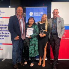 Council honoured at local government week awards for TEBA initiative