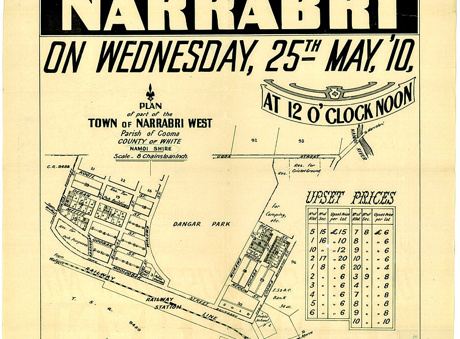 Towns’ historic plans digitised by State Library
