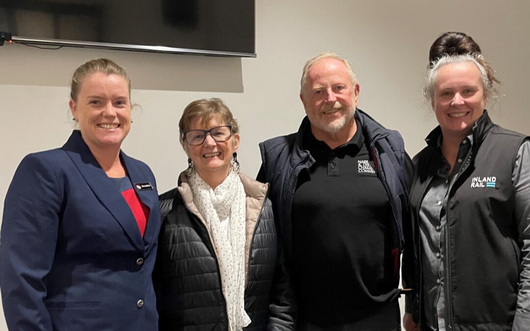 Chamber meeting hears from Inland Rail, Service NSW and the crime committee