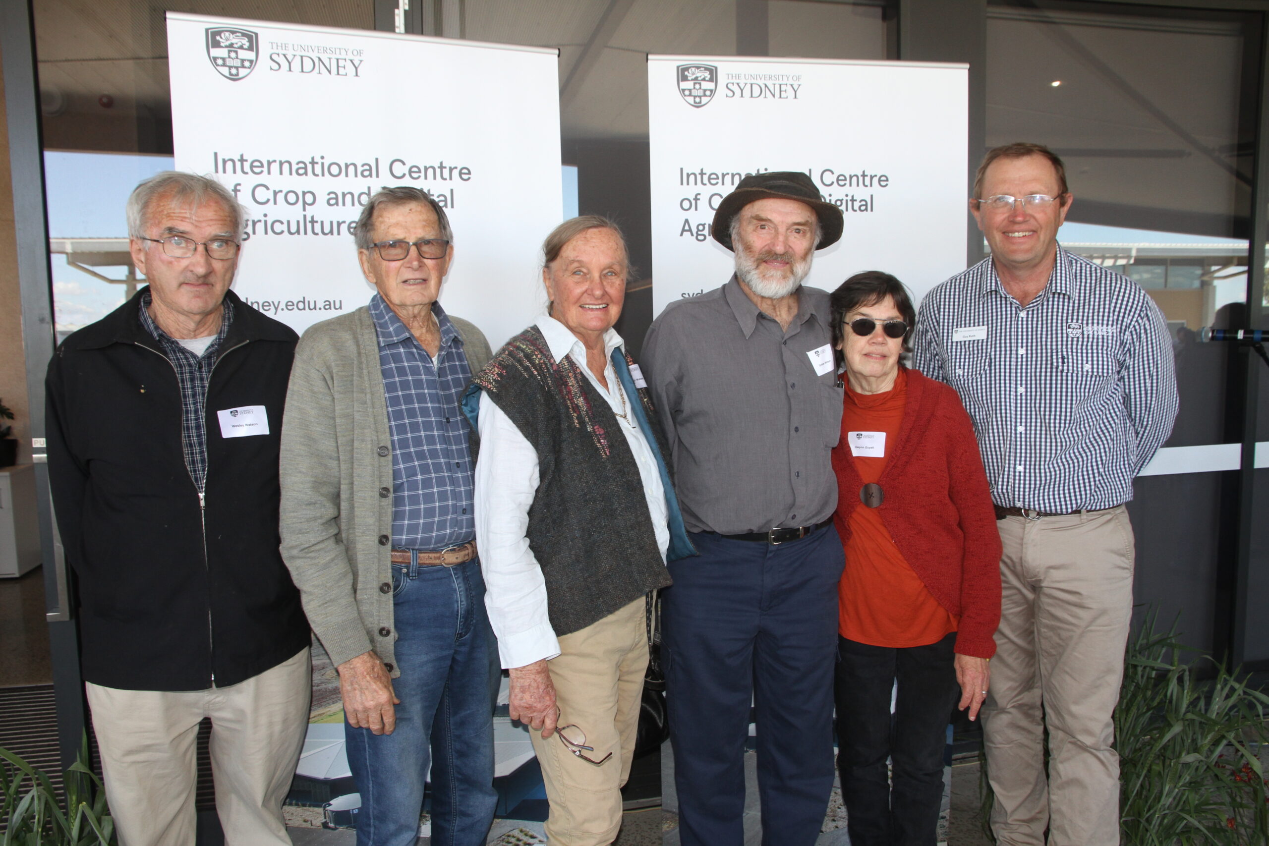 Watson family follows research centre’s progress