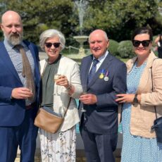 Former Courier co-proprietor, managing director presented with Order of Australia Medal