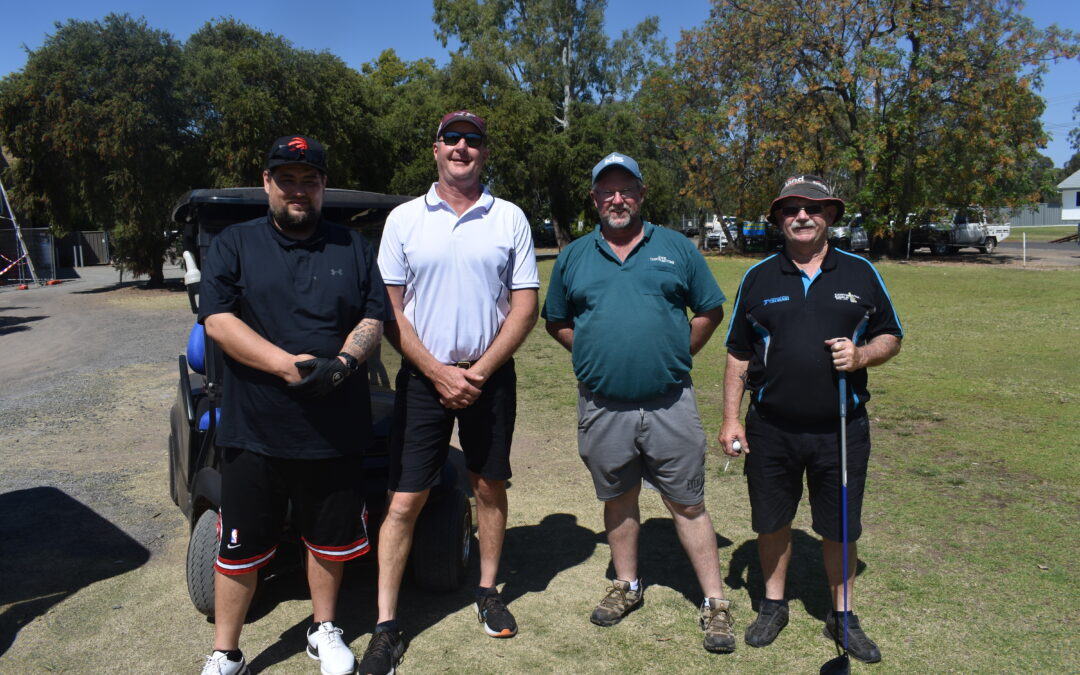 Narrabri Golf Club hosts Westpac helicopter four-person ambrose event