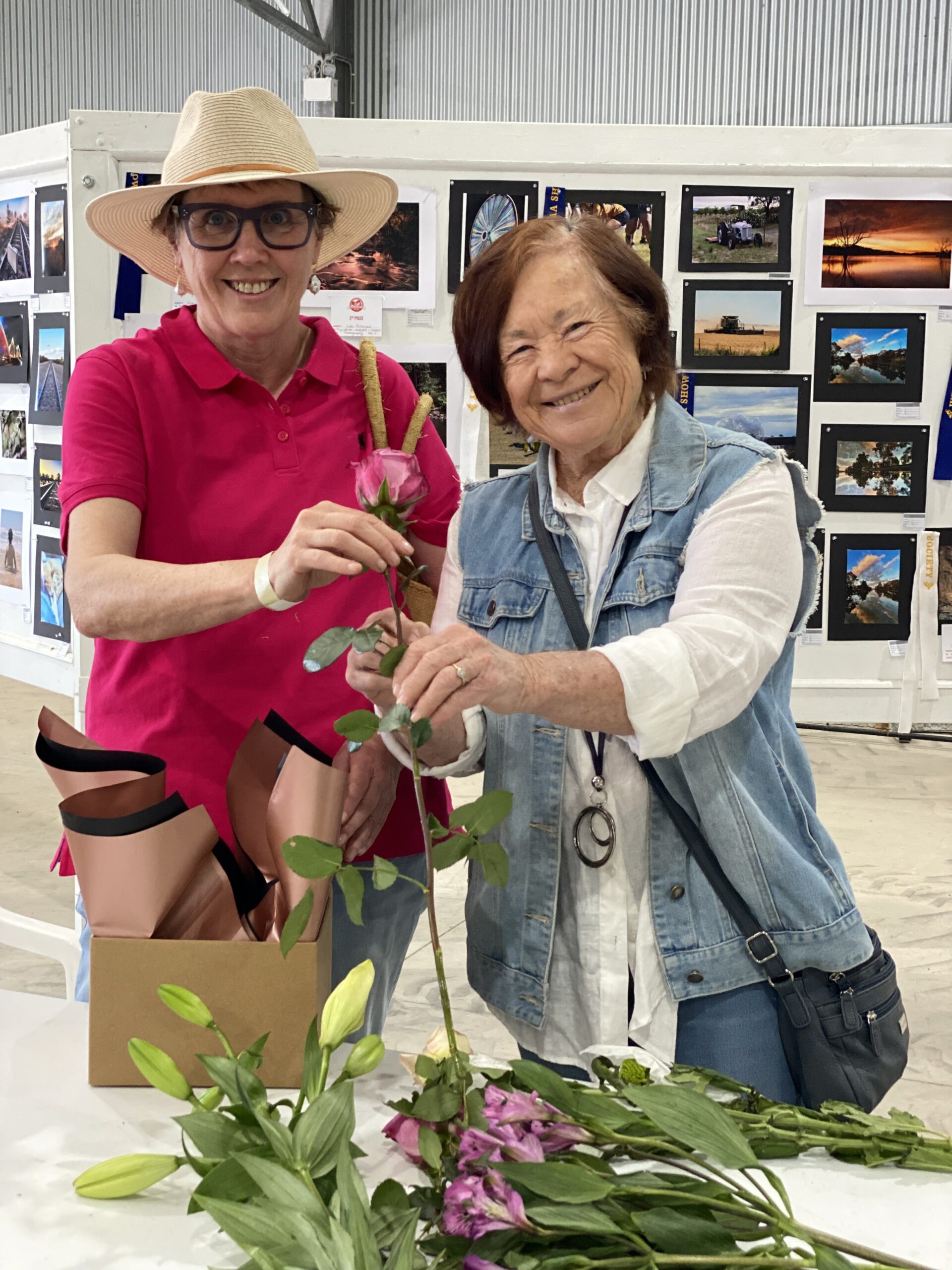 Carmel Schwager and Jenny Hatton.