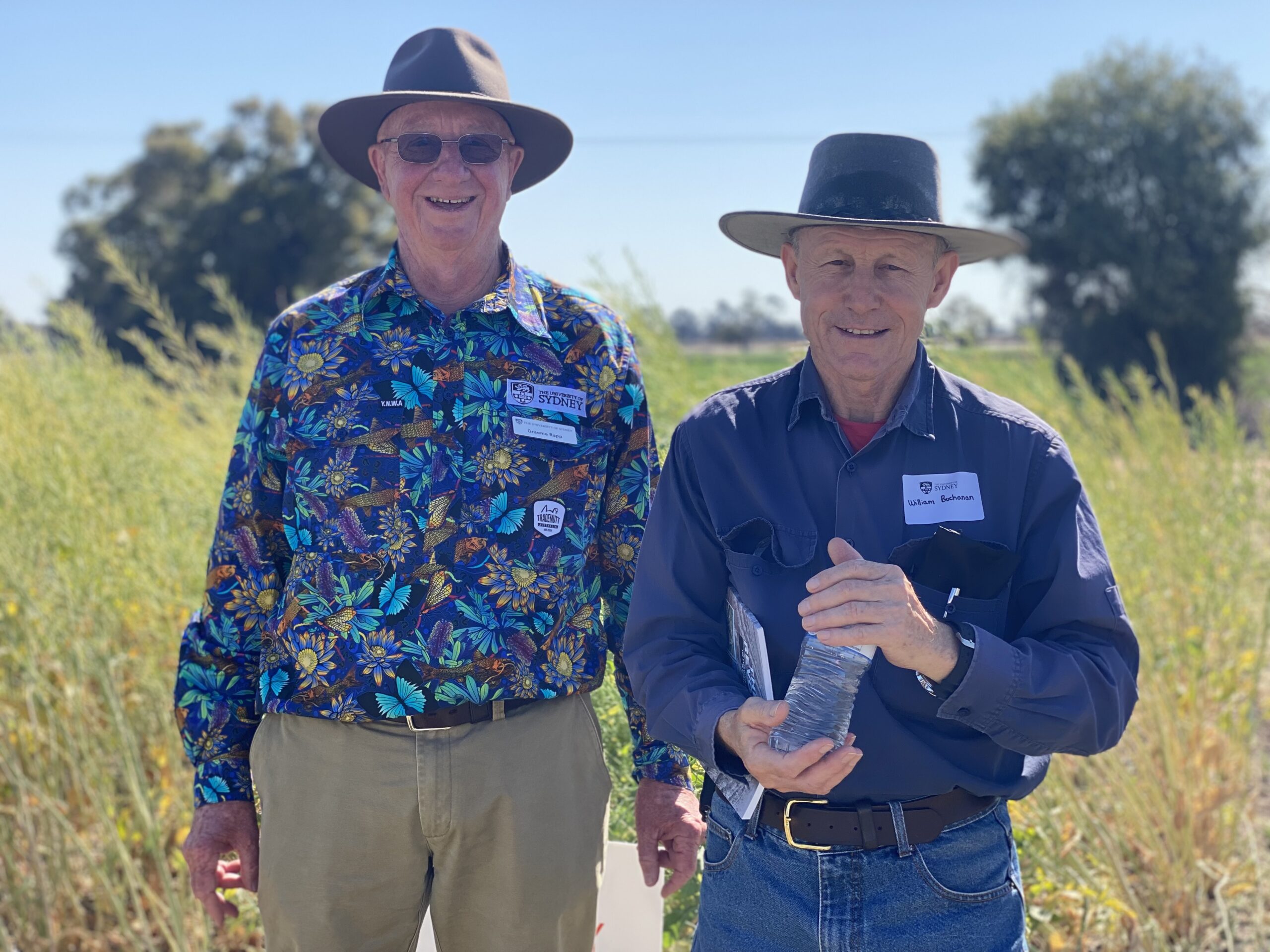Graeme Rapp and William Buchanan.