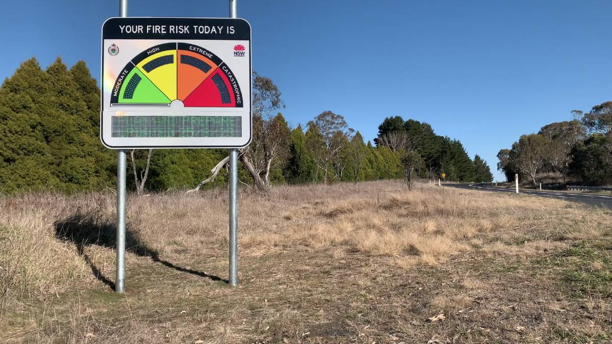Digital fire danger signs to be rolled out across NSW