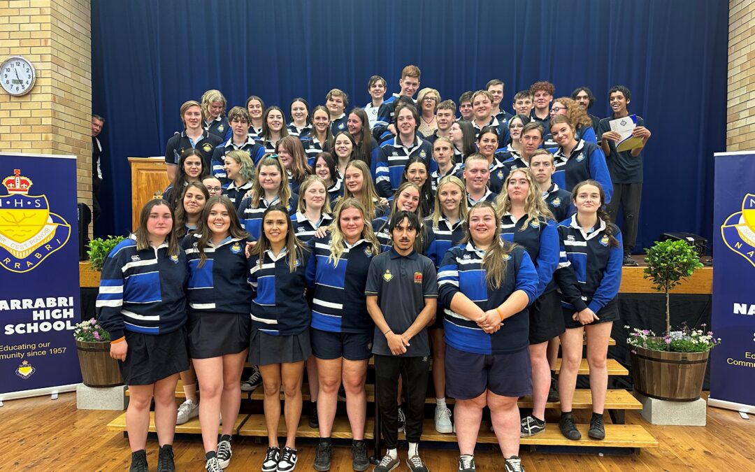 2024 school captains announced at NHS Year 12 farewell assembly
