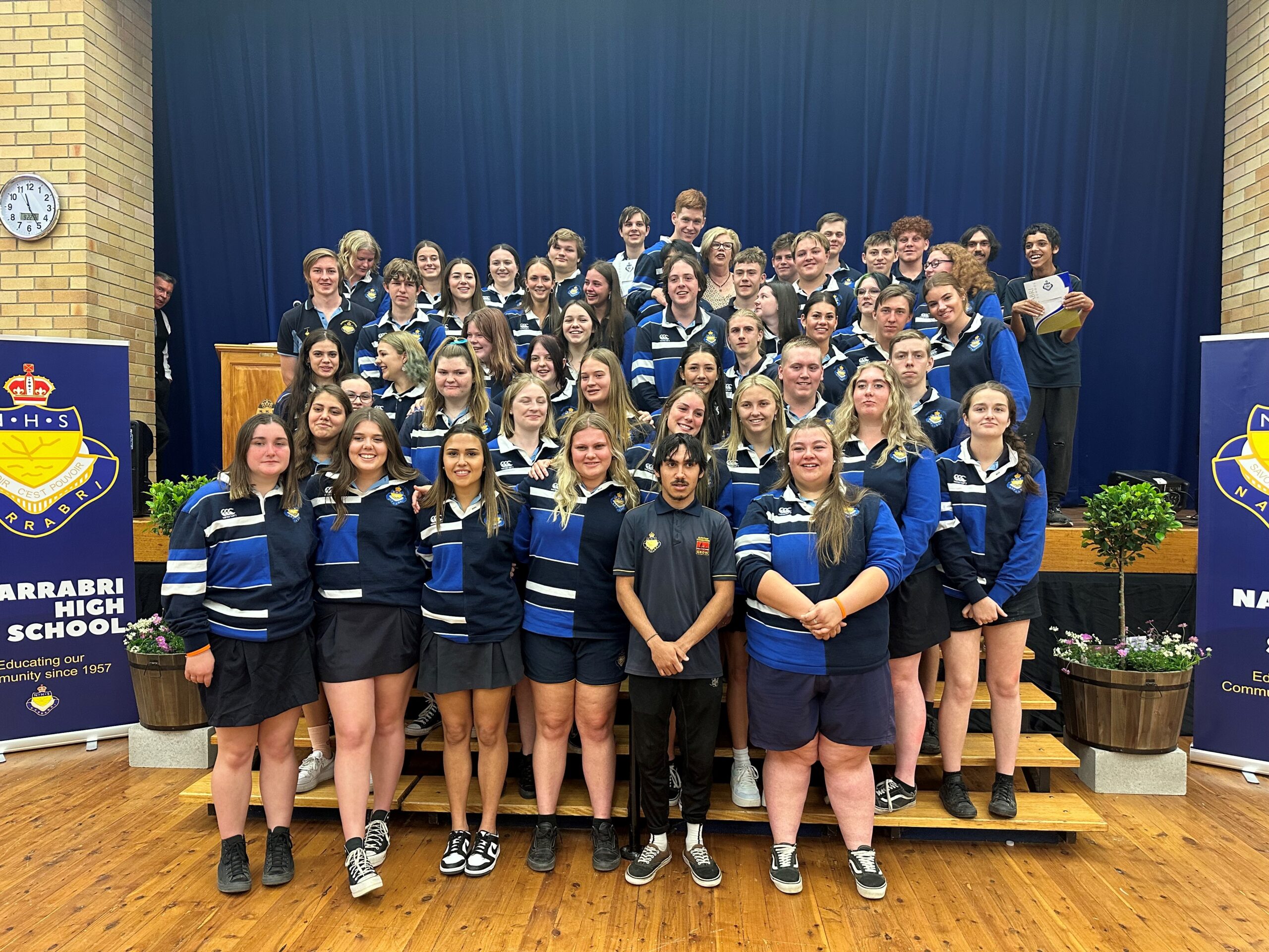 2024 school captains announced at NHS Year 12 farewell assembly
