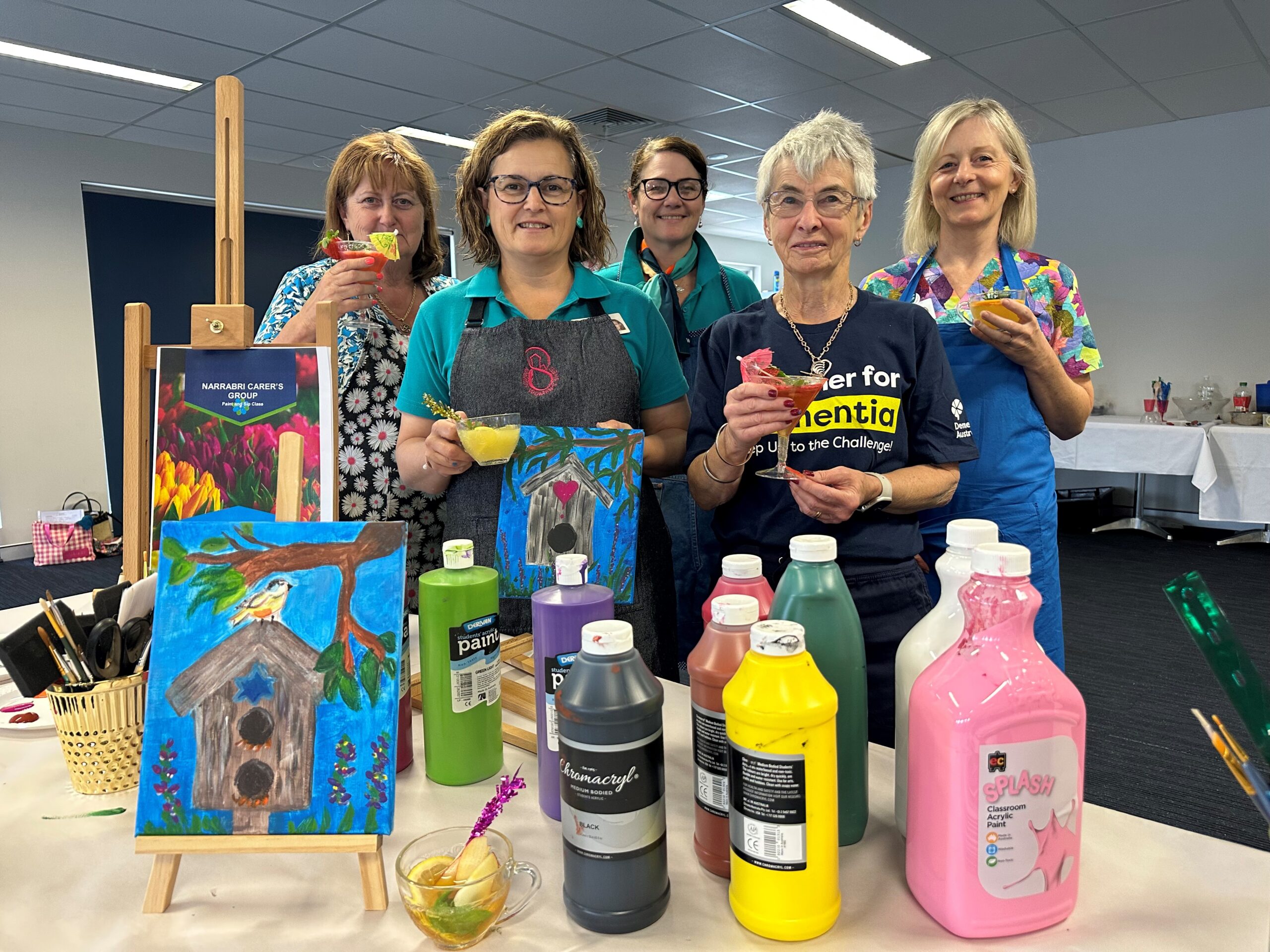 Painting a brighter future for carers