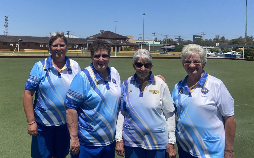 Local lady bowlers contest a thrilling club fours final