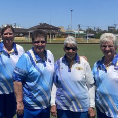 Local lady bowlers contest a thrilling club fours final