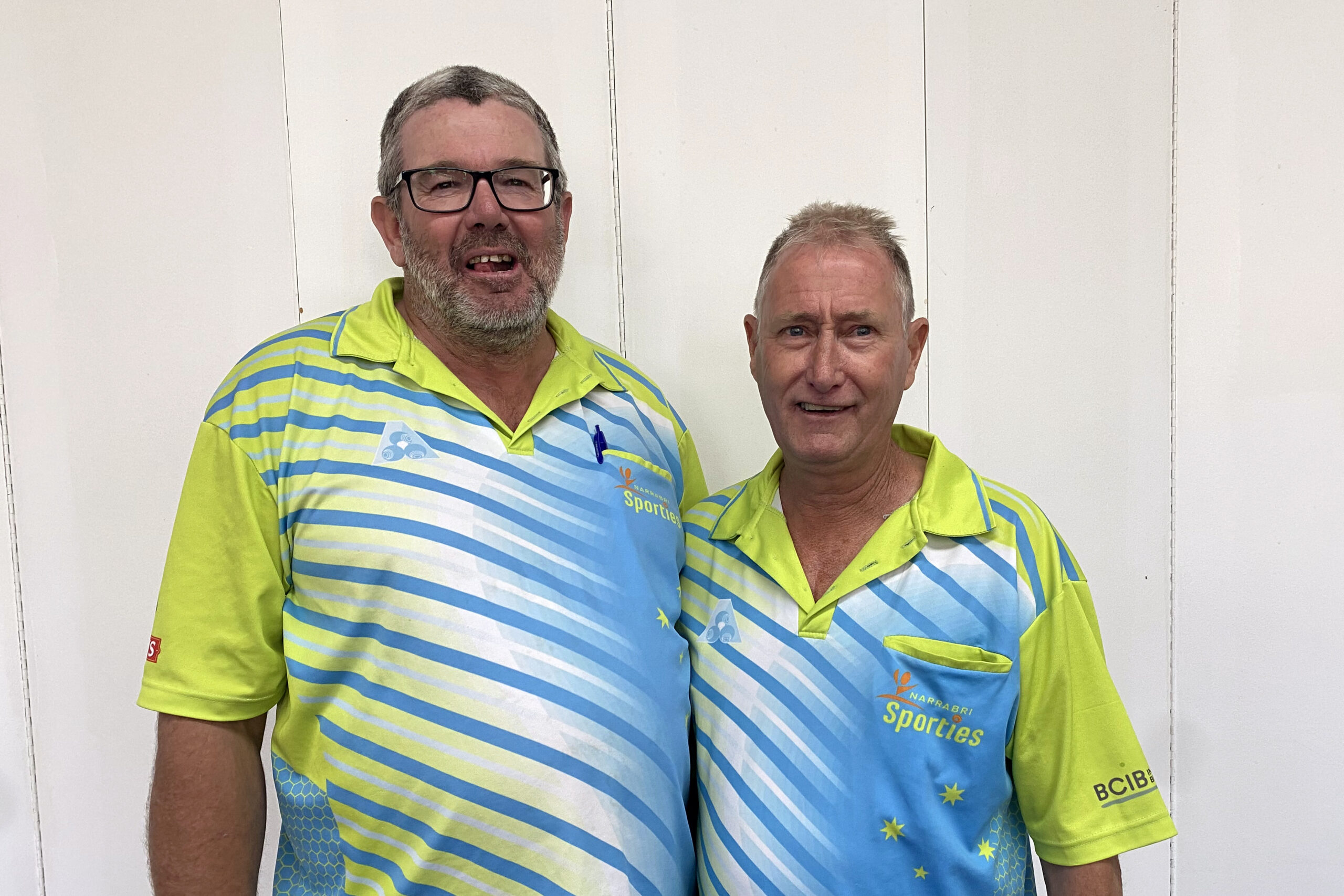 Kevin Baguley and Trinity Kelly reclaim the Narrabri Bowling Club pairs crown