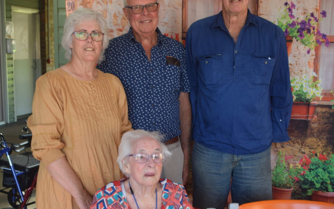 Elaine Jones celebrates her 101st birthday