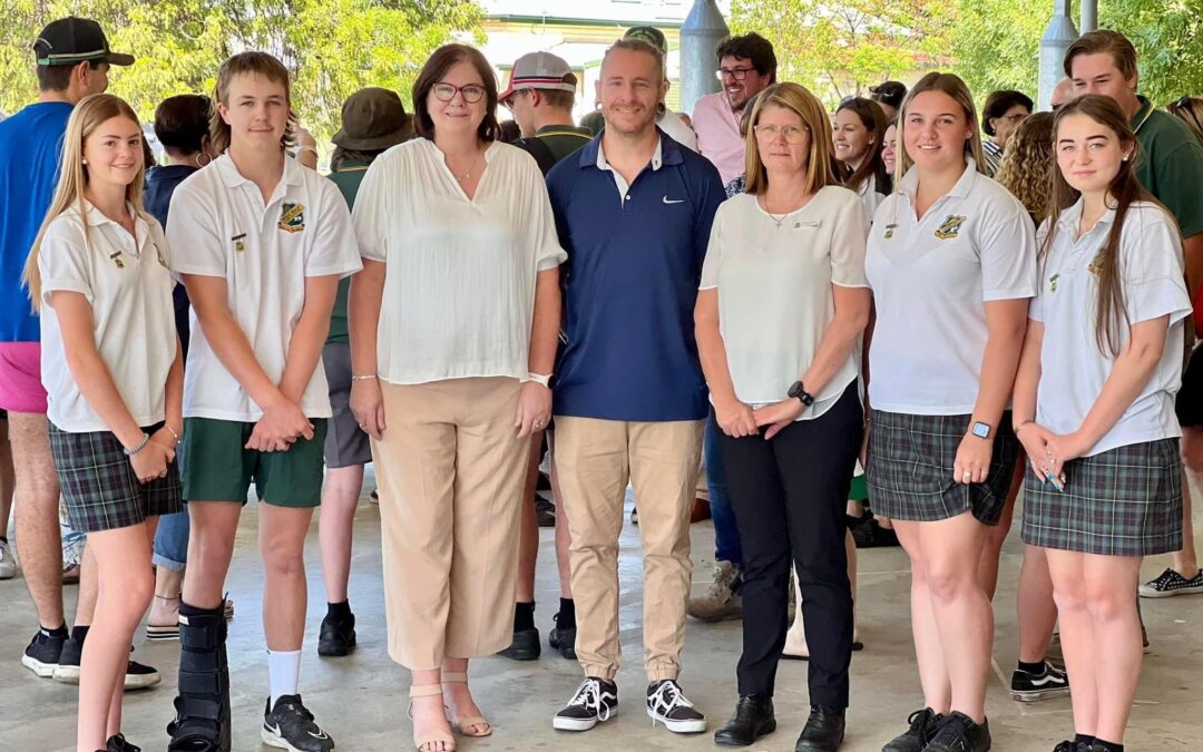 New Wee Waa High School leaders make their mark