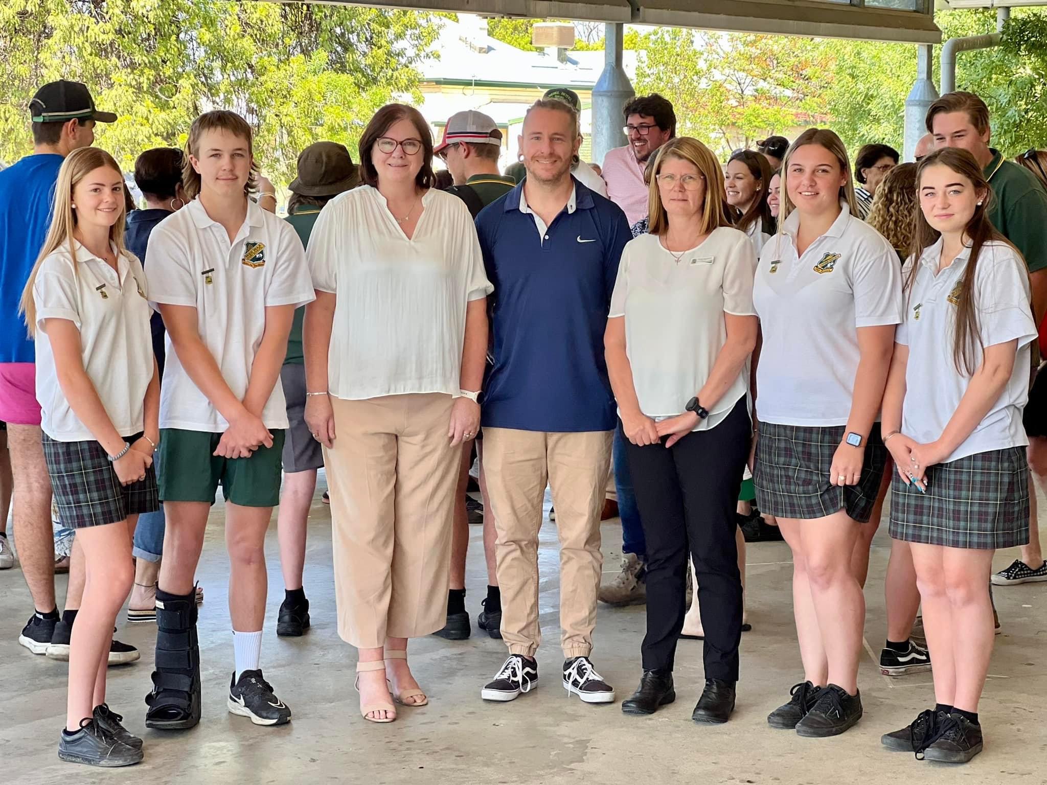 New Wee Waa High School leaders make their mark