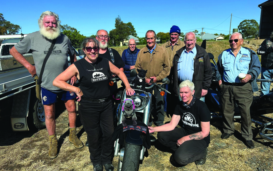 Narrabri hospitality on show for Black Dog Ride’s visit