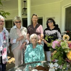 Acknowledgement for dedication to the arts for Patricia Robertson