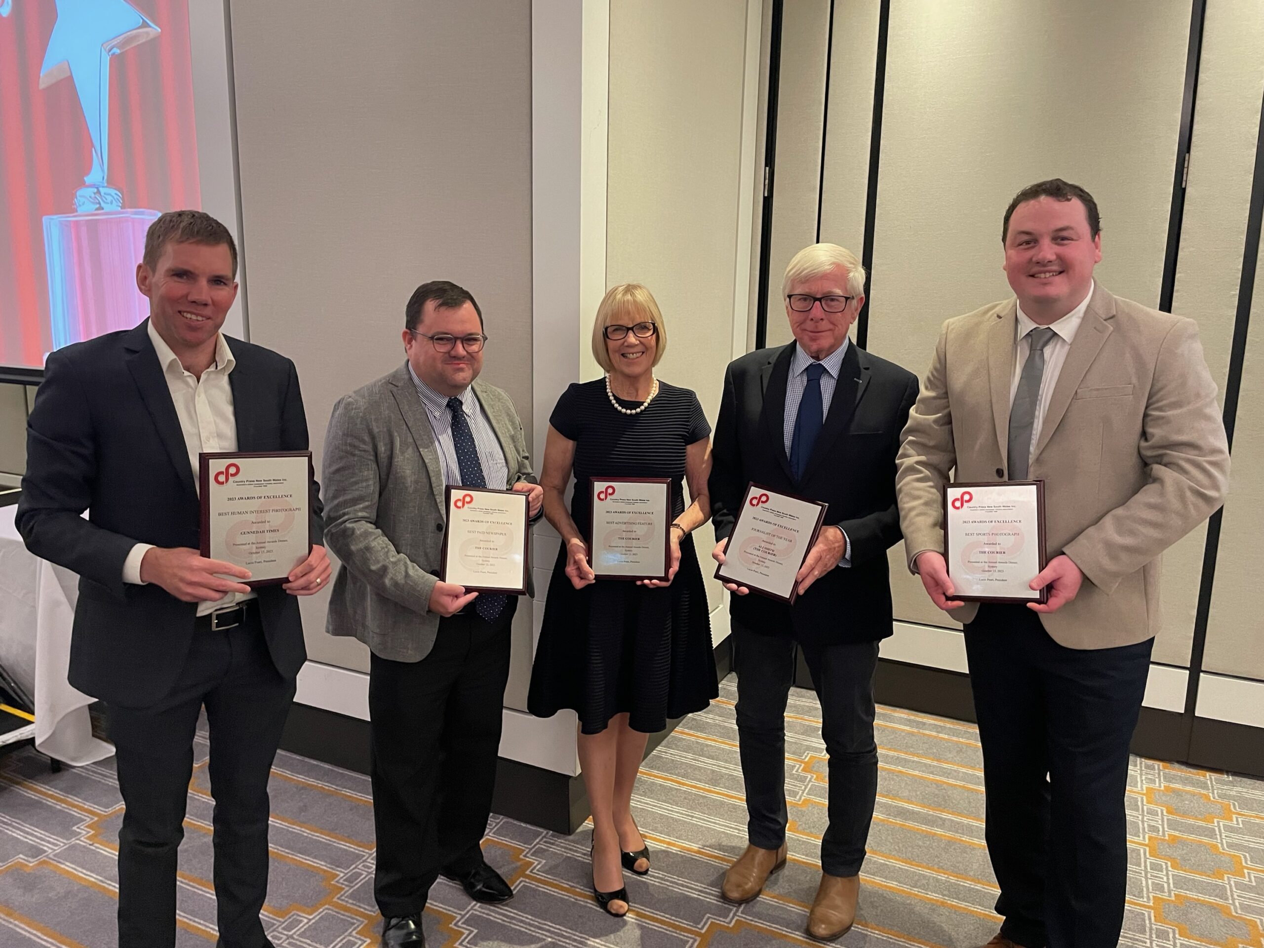 The Courier goes back-to-back for newspaper of the year honour