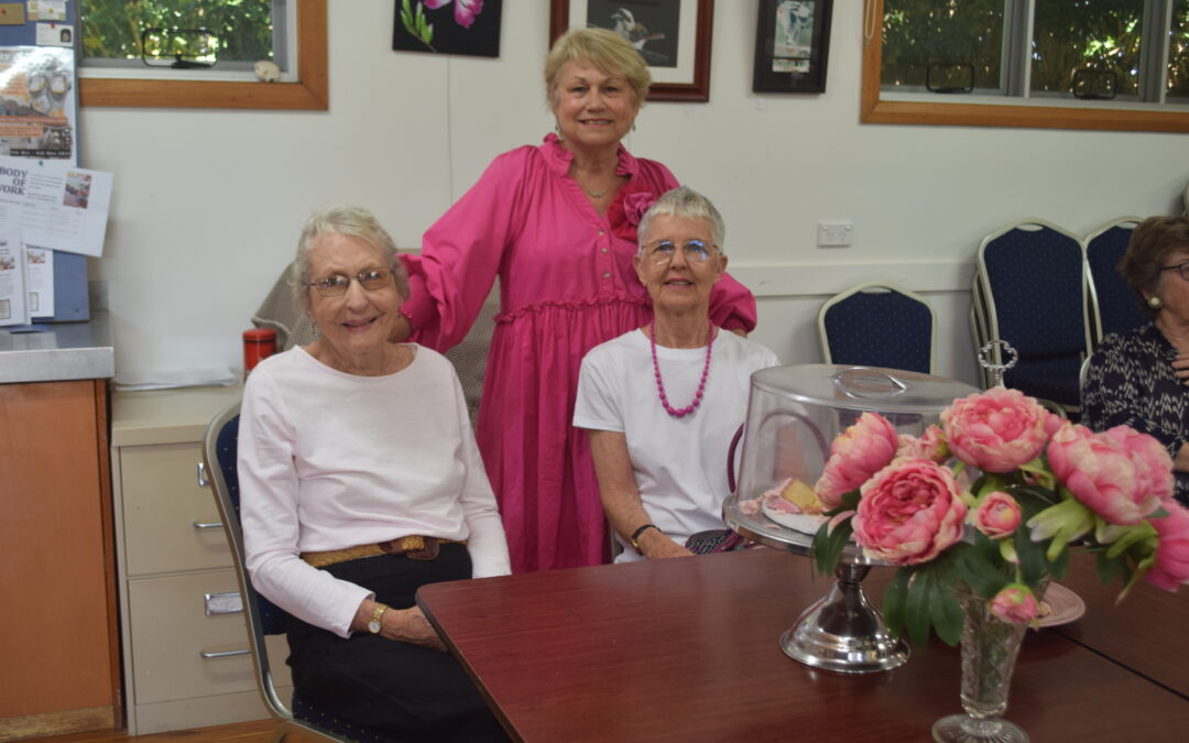 Pinking Up Verandah Saturday