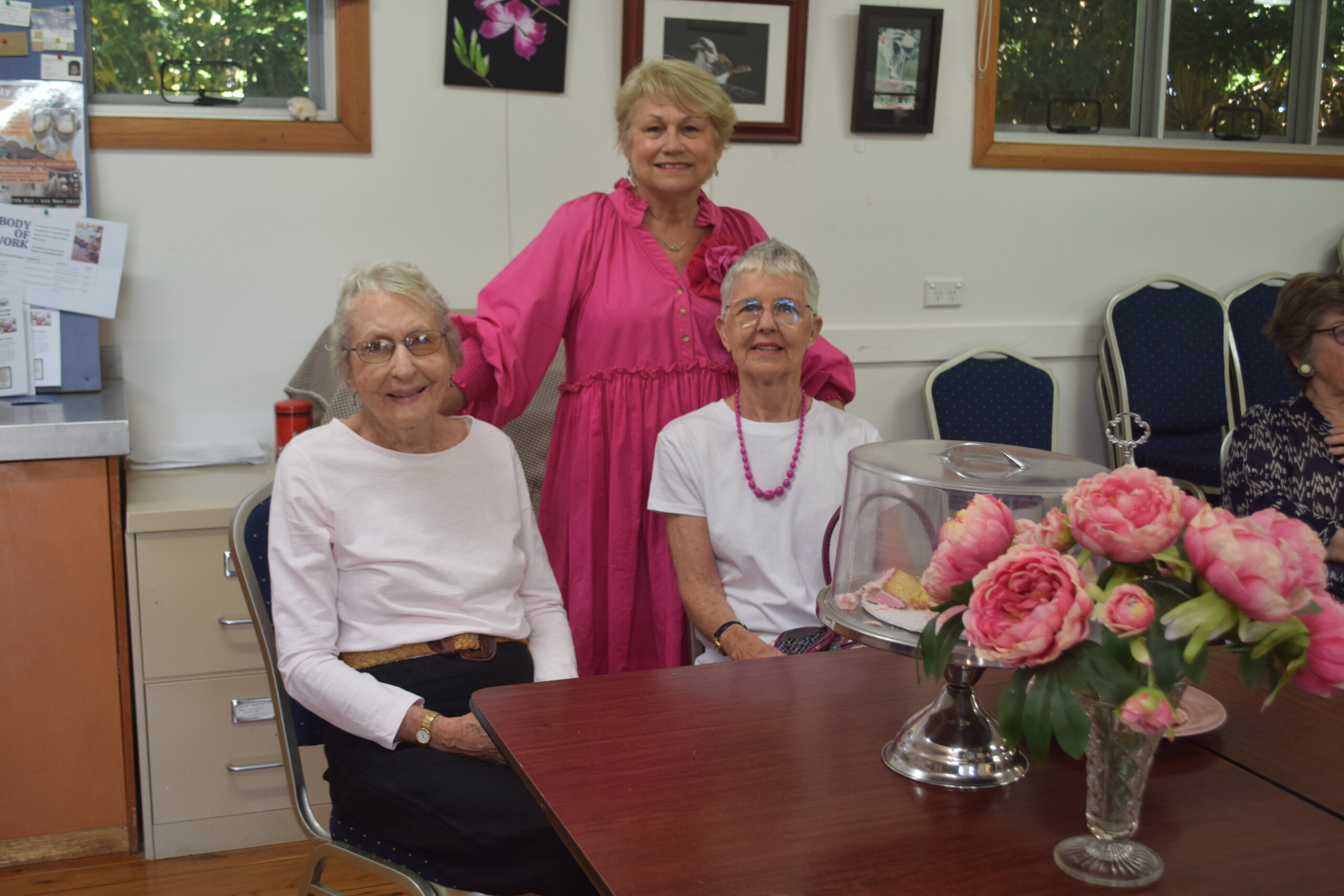 Pinking Up Verandah Saturday