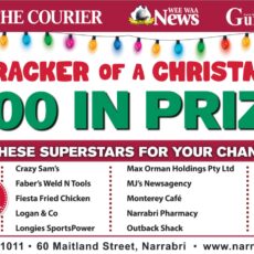 SHOP LOCAL CAMPAIGN: $7000 in prizes on offer in Courier’s Christmas shopping promotion