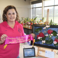 Beautiful blooms at annual flower show