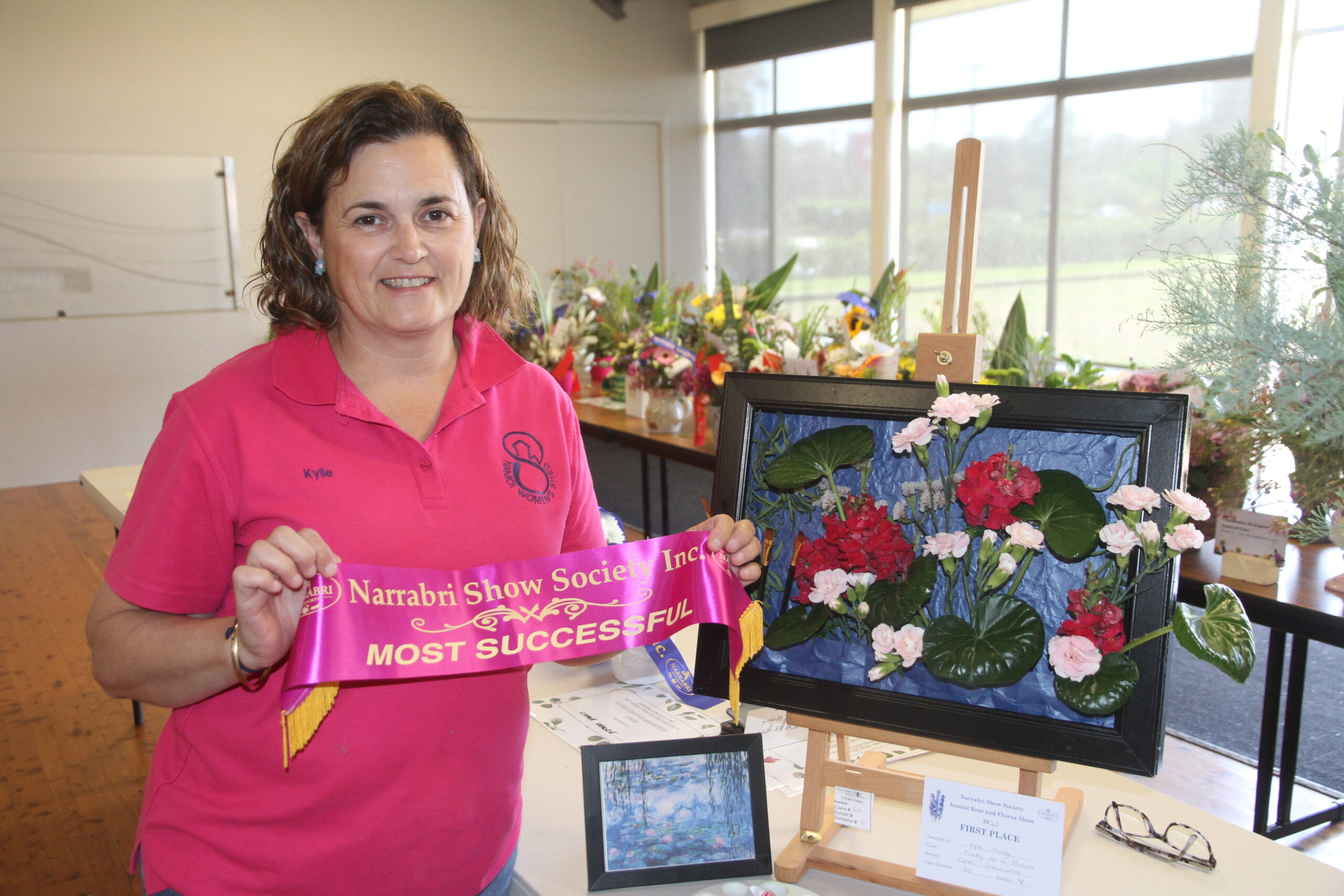 Beautiful blooms at annual flower show