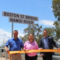 Boston Street Bridge unveiled