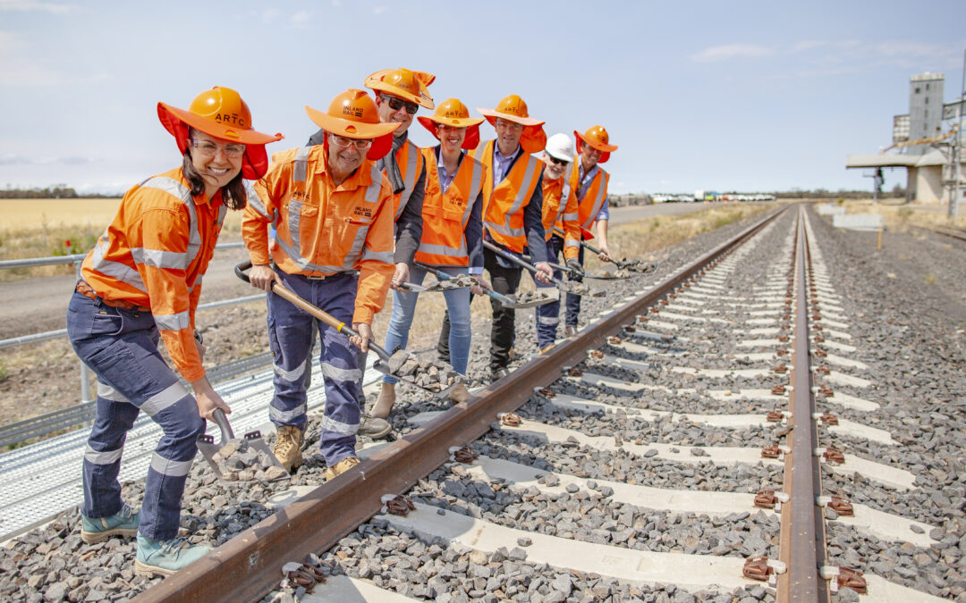 Rail line open for business between Narrabri and North Star