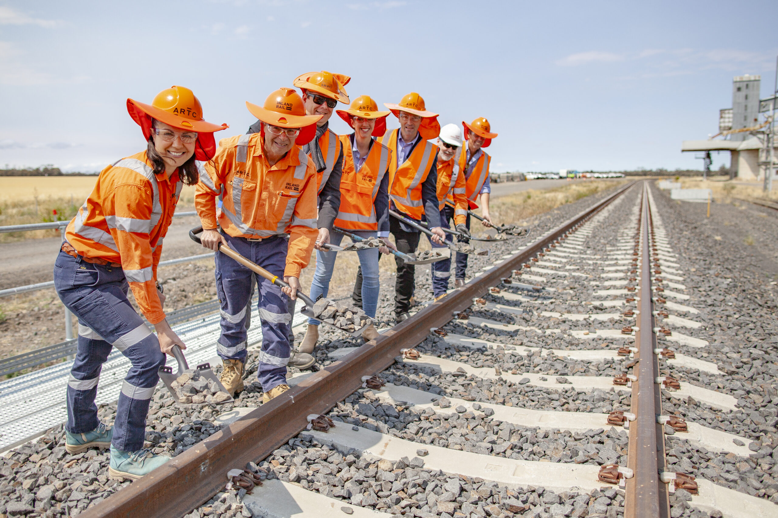 Rail line open for business between Narrabri and North Star