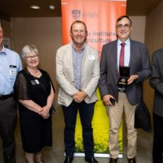 Professor Richard Trethowan presented with Farrer Medal