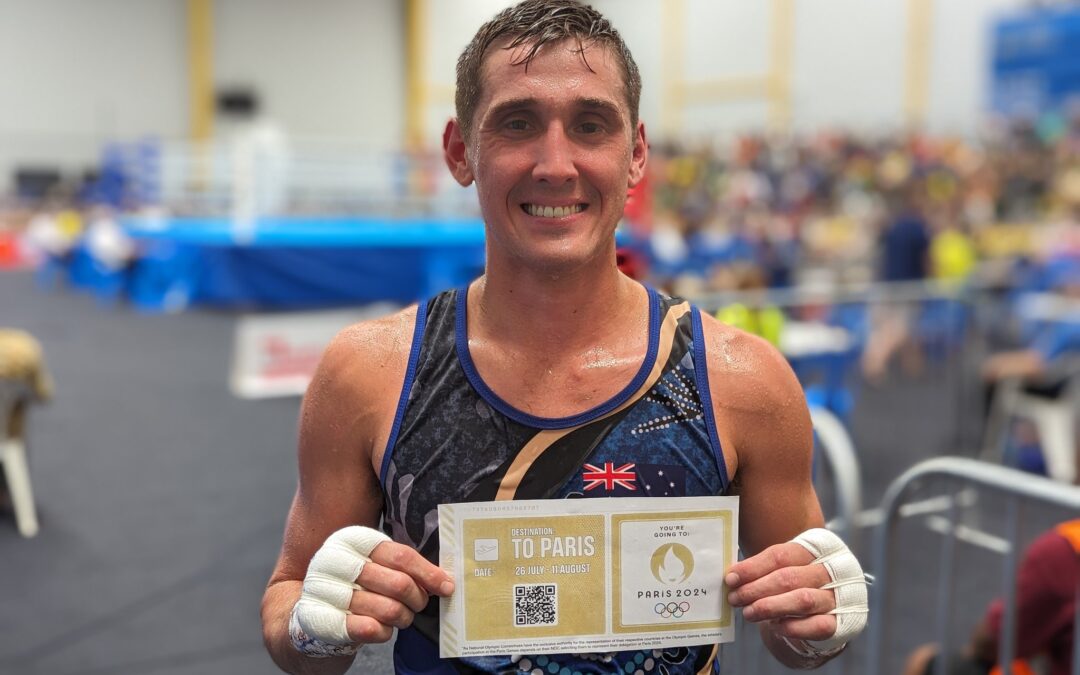 OUR OLYMPIAN: Shannan Davey punches his ticket to the 2024 Paris games