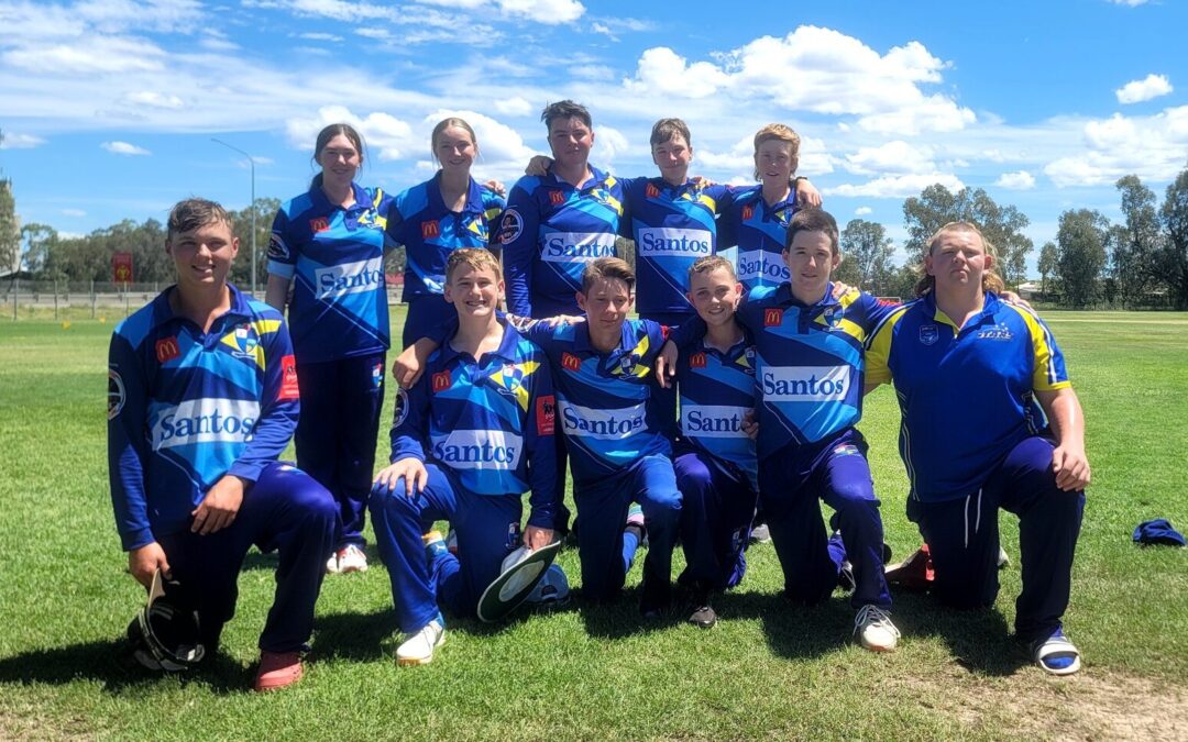 Max Hunter century helps guide the NDJCA’s under-15s rep team to a huge win on home soil