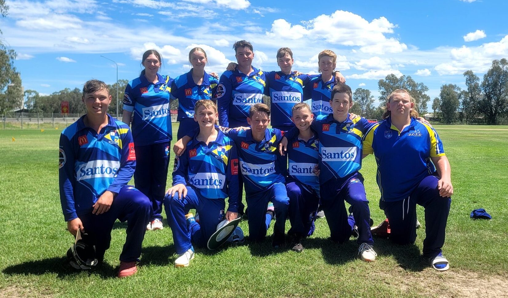 Max Hunter century helps guide the NDJCA’s under-15s rep team to a huge win on home soil