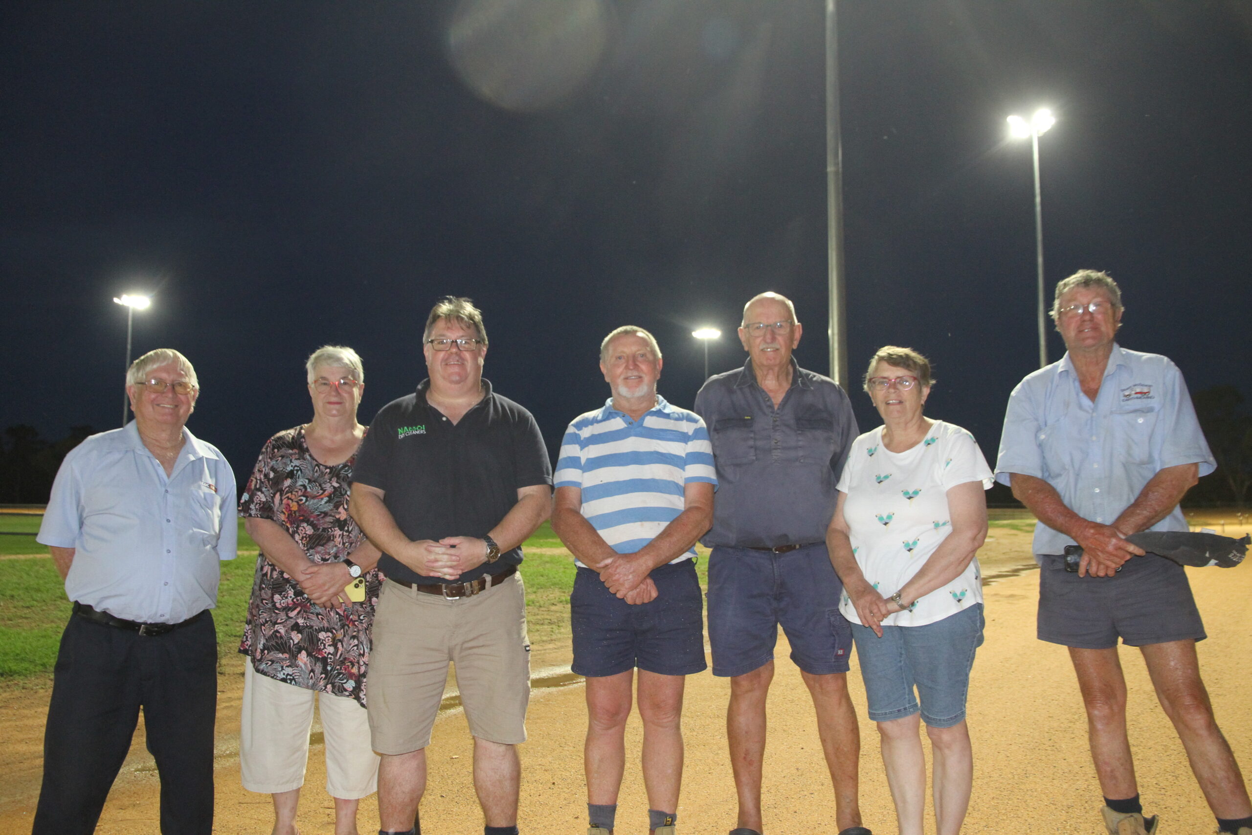 Showgrounds aglow with new light towers