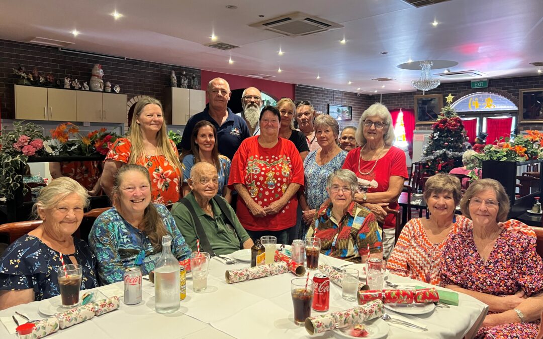 Shared Table volunteers enjoy Christmas lunch