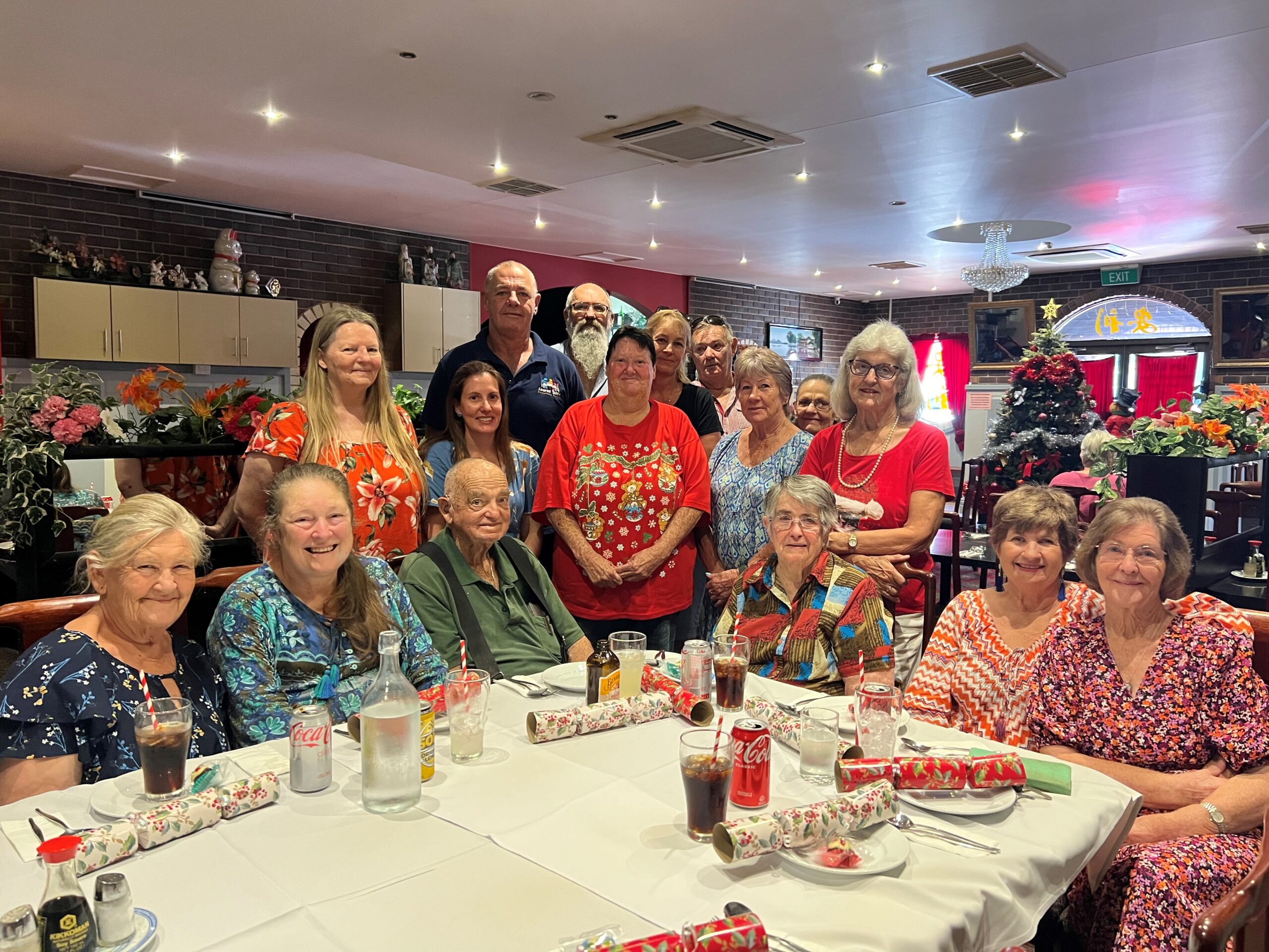 Shared Table volunteers enjoy Christmas lunch - The Courier