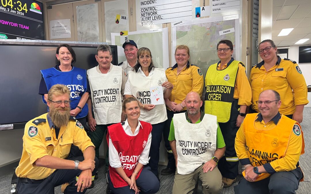 Into the heart of the bushfire