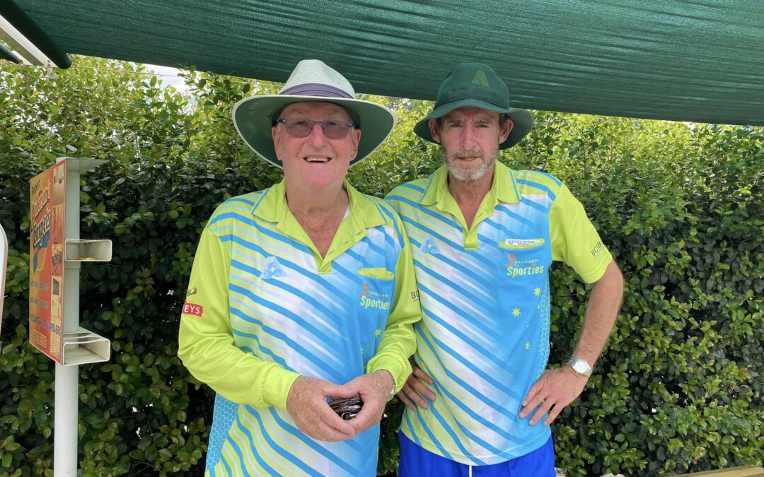 Men’s minor pairs champs crowned at the Narrabri Bowling Club
